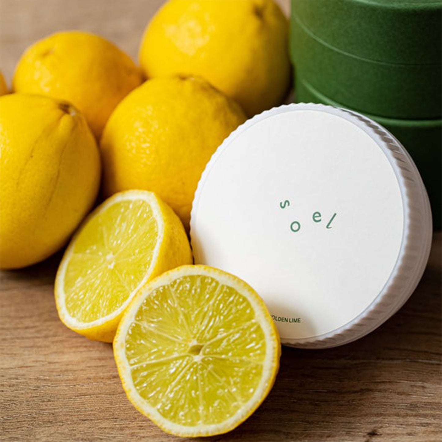 生せっけん 100ml GOLDEN LIME soel / ソエル