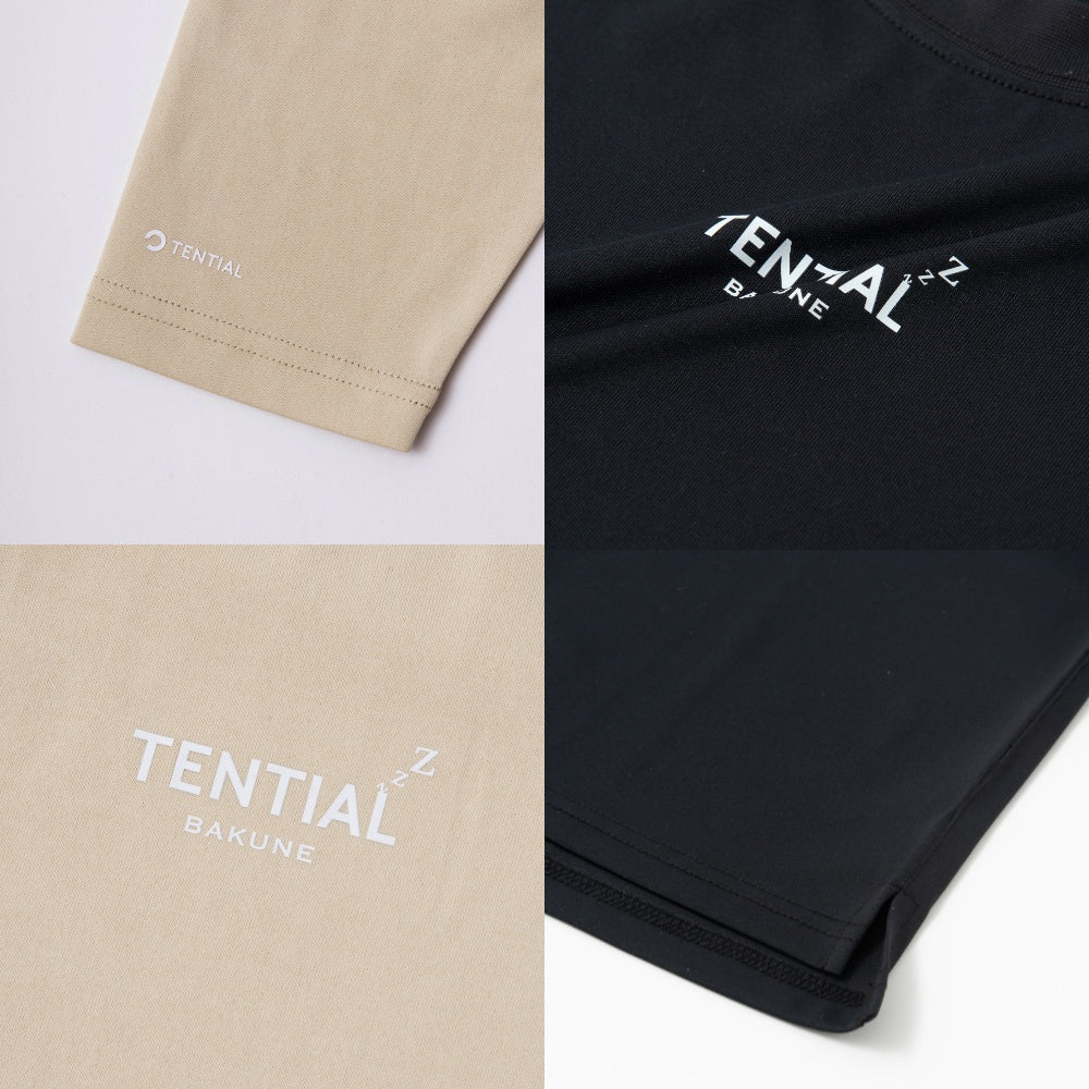 Tシャツ トップス ロングスリーブ ウェルネス 部屋着 休養 快眠 ルームウェア パジャマ ナイトウェア おうちケア おうち時間 ぐっすり 着心地