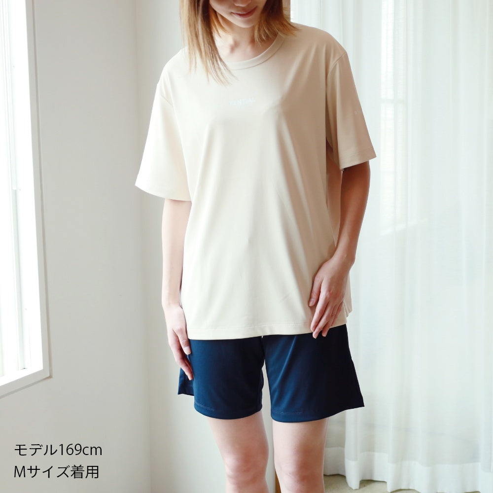 Tシャツ パンツ 短パン 半ズボン ハーフパンツ 部屋着 コンディショニング ナイトウェア おうち時間 快眠