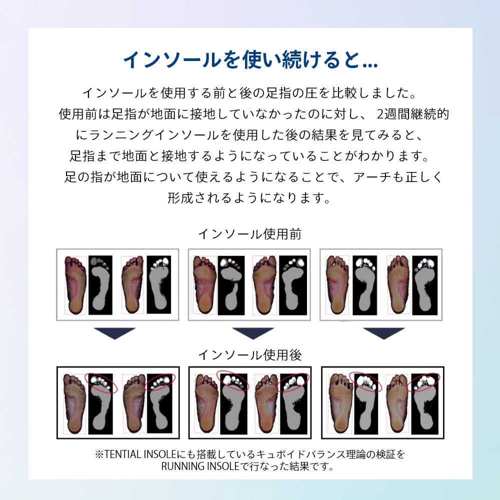 衝撃吸収 立ち仕事 スニーカー 中敷き ウェルネス 体幹 整える INSOLE standard アーチサポート トレーニング 浮き指