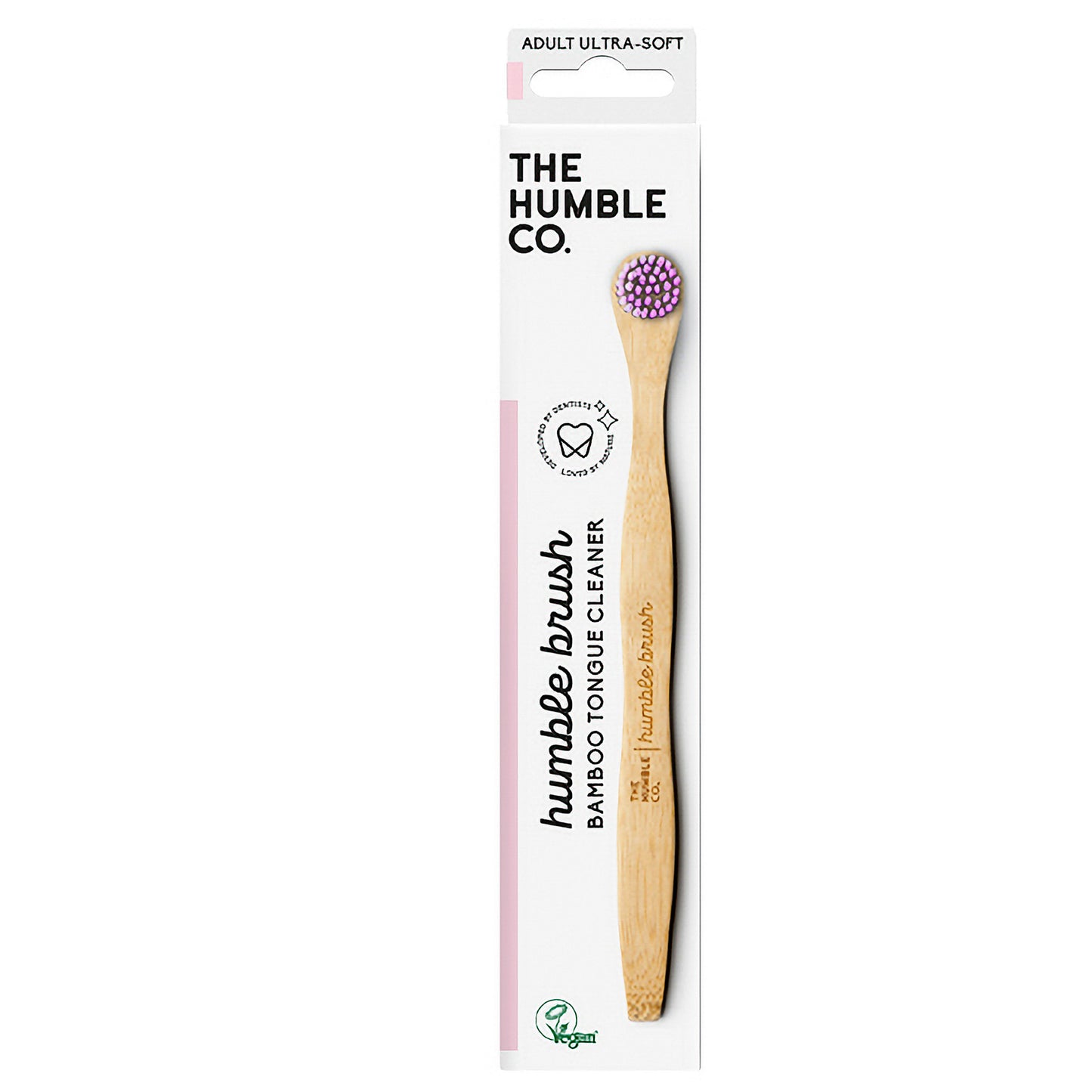 バンブー舌クリーナー パープル THE HUMBLE CO. / ザ ハンブル コー