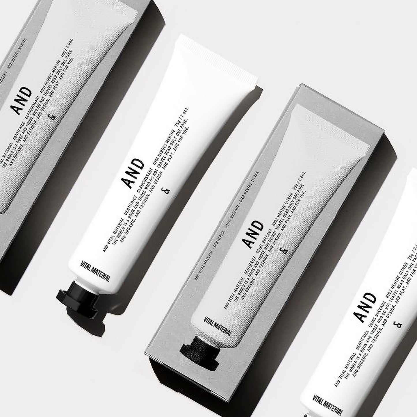 レモンミント レギュラー 75g トゥースペースト AND / アンド VITAL MATERIAL