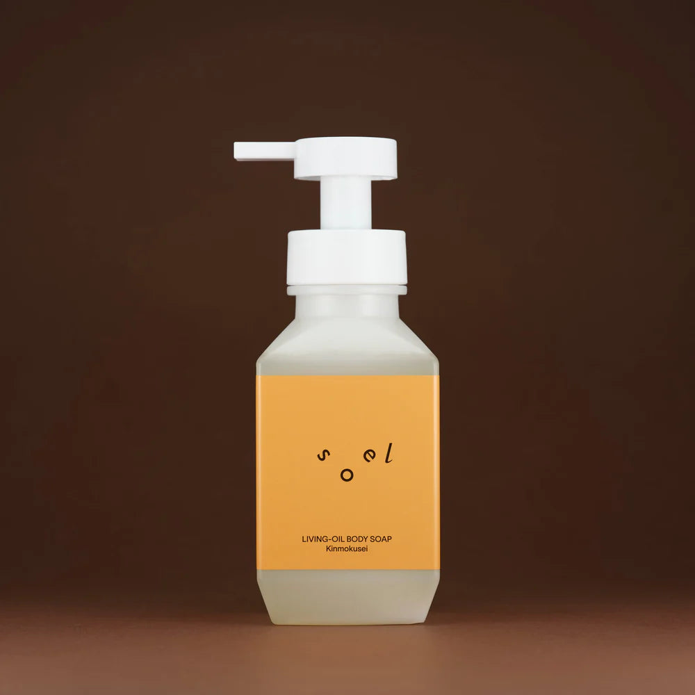 soel ソエル LIVINGLIVING-OIL ボディソープ Kinmokusei 400mL