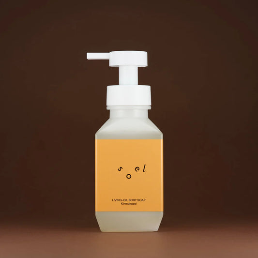 soel ソエル LIVINGLIVING-OIL ボディソープ Kinmokusei 400mL