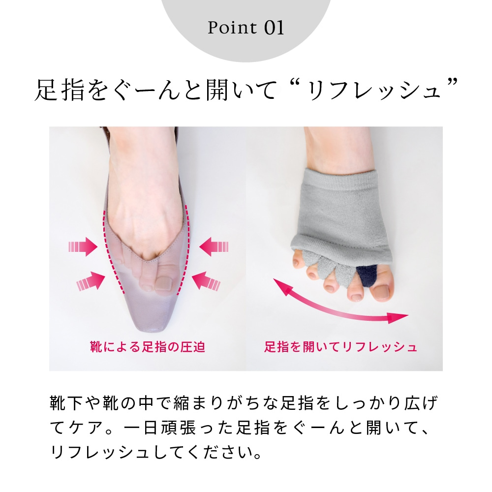 eume イウミー 足指リフレソックス