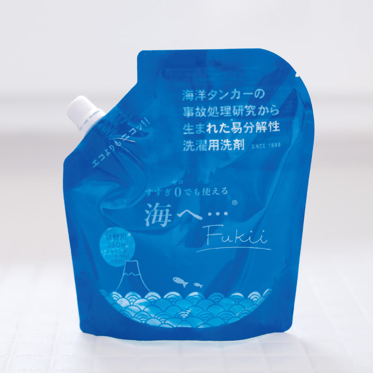 がんこ本舗 洗濯洗剤 海へ…Fukii 詰替パック 380g