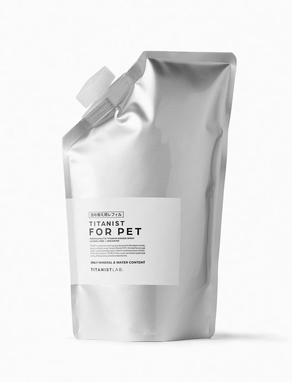 TITANIST チタニスト FOR PET REFILL フォーペット 詰め替え用パウチ 400mL