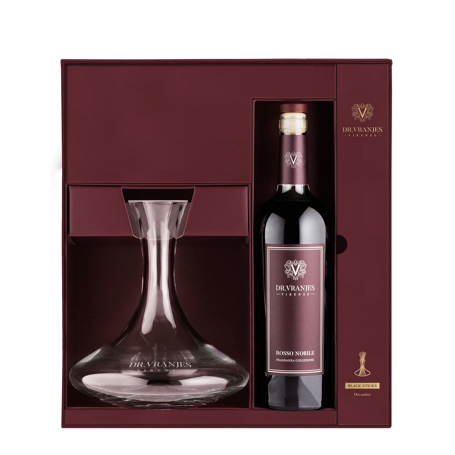 ROSSO NOBILE ロッソノービレ 750ml ディフューザー DR. VRANJES / ドットール・ヴラニエス デキャンタセット / 750ml