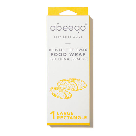 ラージレクタングル1枚 ビーズワックスラップ abeego / アビーゴ