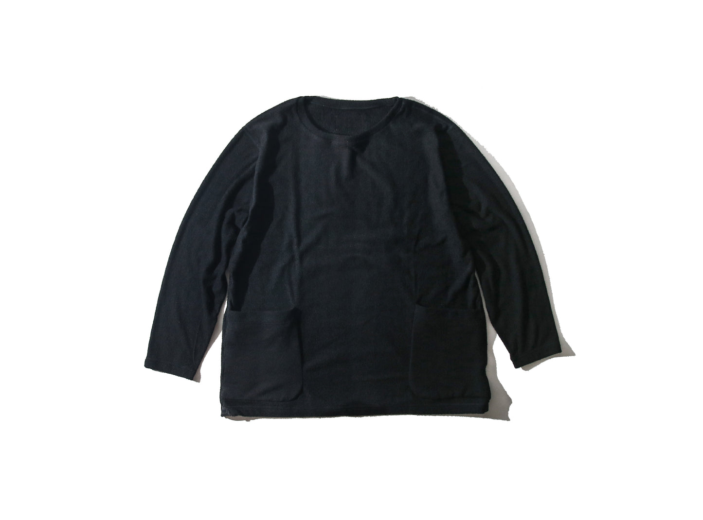 Pile Long sleeve set up Ver 3.0 ルームウェア セット ユニセックス 2024年モデル / Black