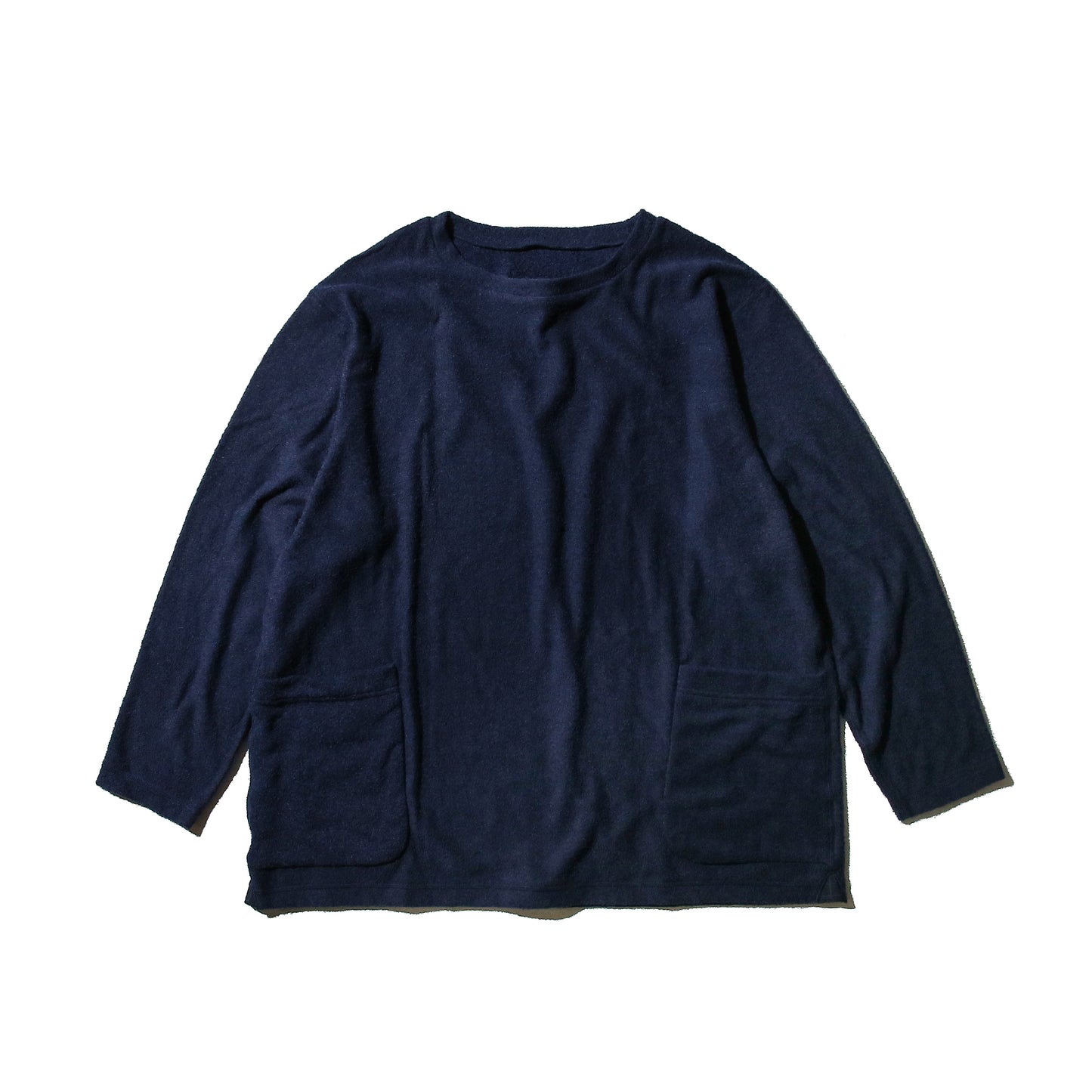 Pile Long sleeve set up Ver 3.0 ルームウェア セット ユニセックス 2024年モデル / Navy Blue