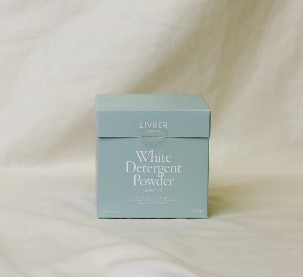 LIVRER リブレ 粉洗剤 ホワイト ディタージェント パウダー／White Detergent Powder Spearmint 500g