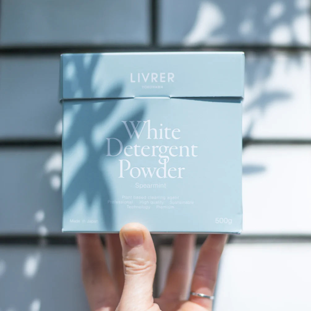 LIVRER リブレ 粉洗剤 ホワイト ディタージェント パウダー／White Detergent Powder Spearmint 500g