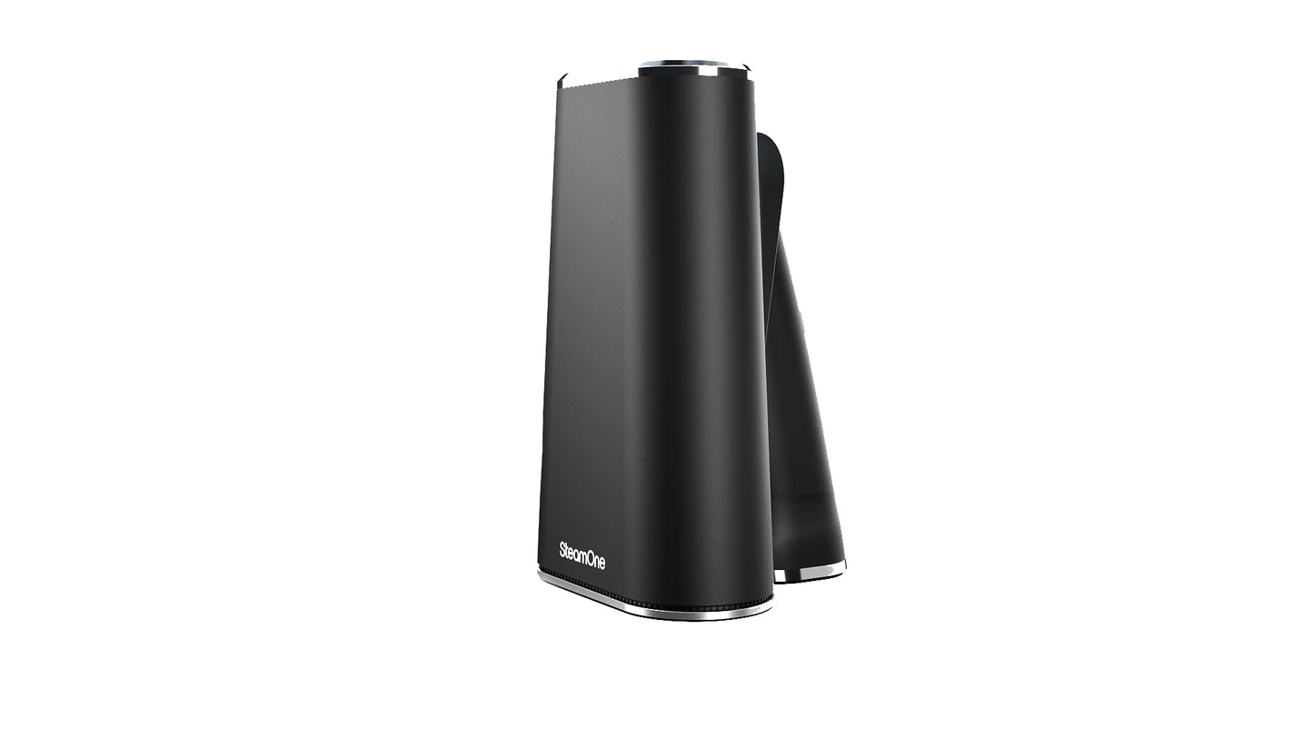 FOLDABLE ハンディー衣類スチーマー JPFD130B BLACK SteamOne / スチームワン