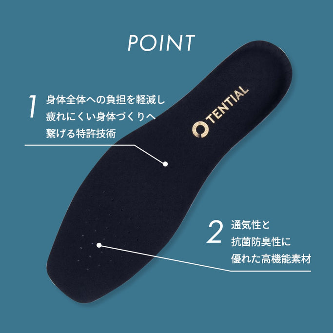  メンズ 立ち仕事 営業職 スーツ フォーマル 中敷き トレーニング 軽い テンシャルインソール アーチサポート