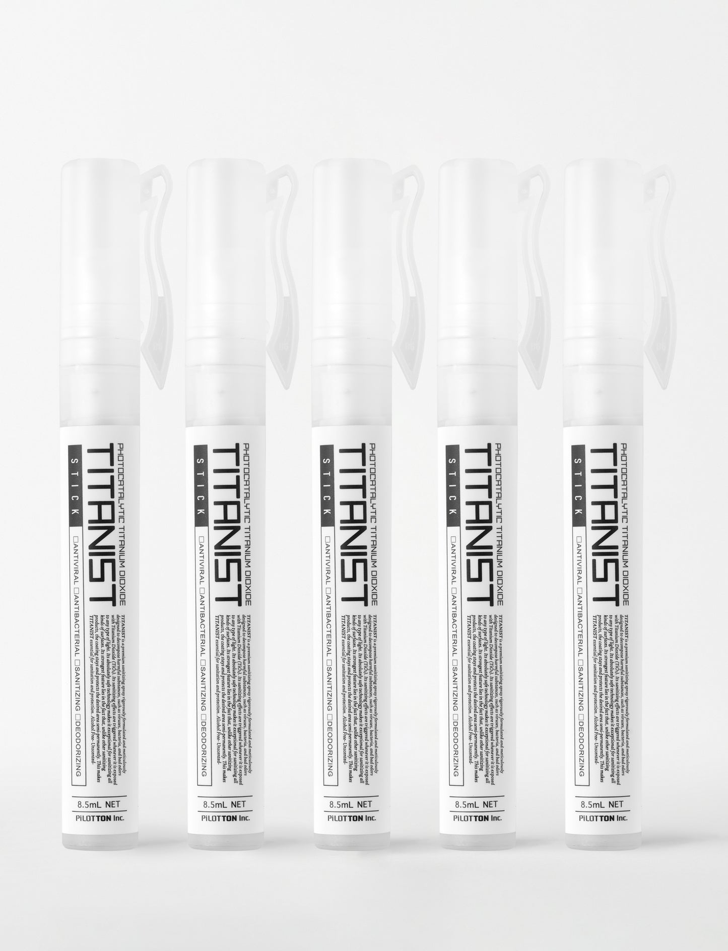 TITANIST チタニスト STICK 5pcs  スティック ５本セット 携帯用