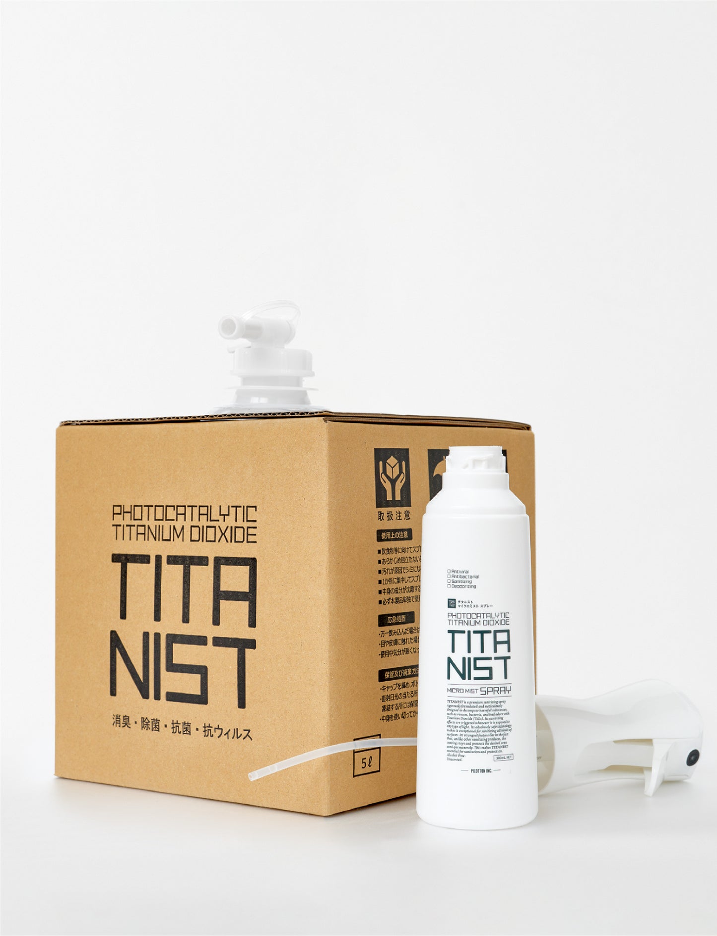TITANIST チタニスト REFILL リフィル BOX 5L  詰め替え用ボックス 5L