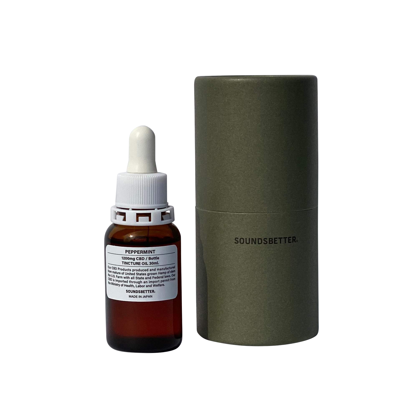 TINCTURE OIL 1200mg SOUNDSBETTER / サウンズベター
