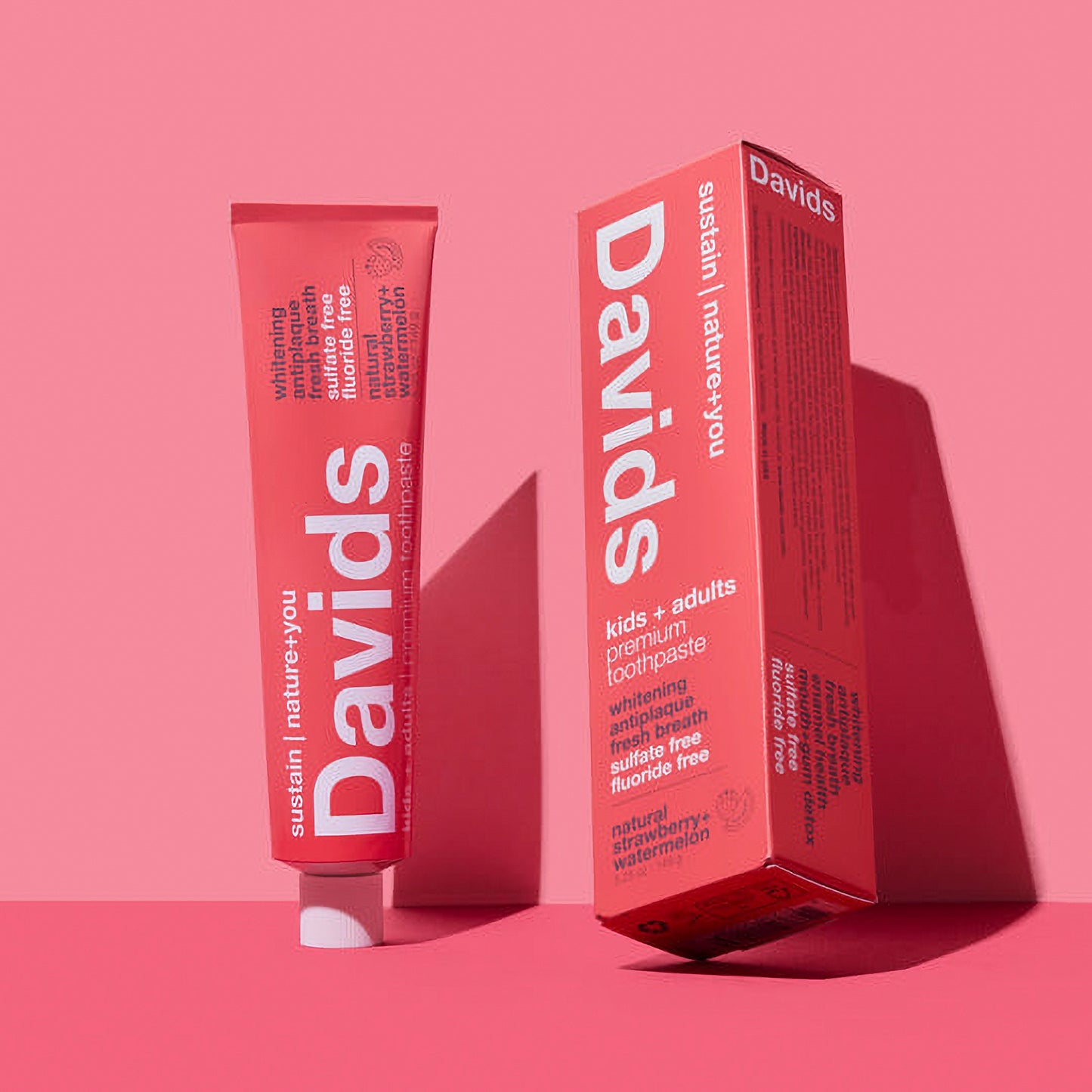 ストロベリースイカ 149g ホワイトニングトゥースペースト Davids / デイヴィッズ