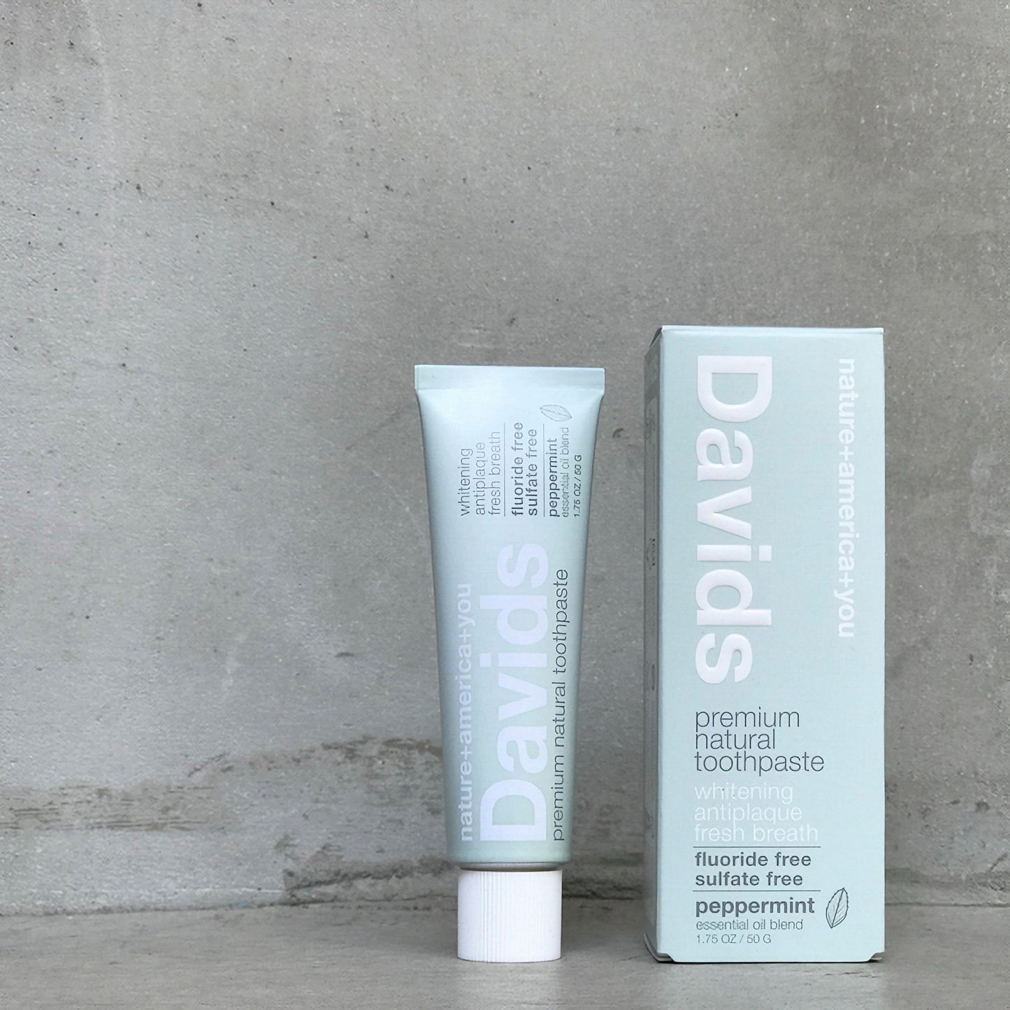 ペパーミント 50g ホワイトニングトゥースペースト Davids / デイヴィッズ