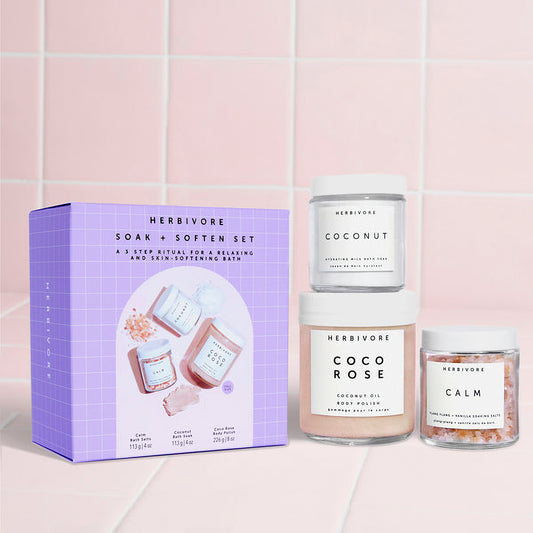 ソフトニングバスセット HERBIVORE BOTANICALS / ハービヴォア ボタニカルズ