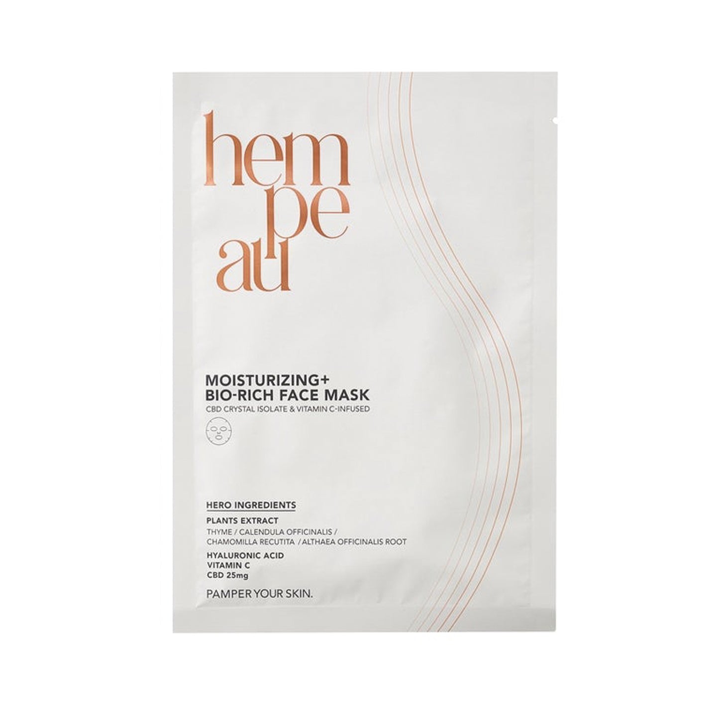 フェイスマスク 1pcs hempeau / ヘンポ