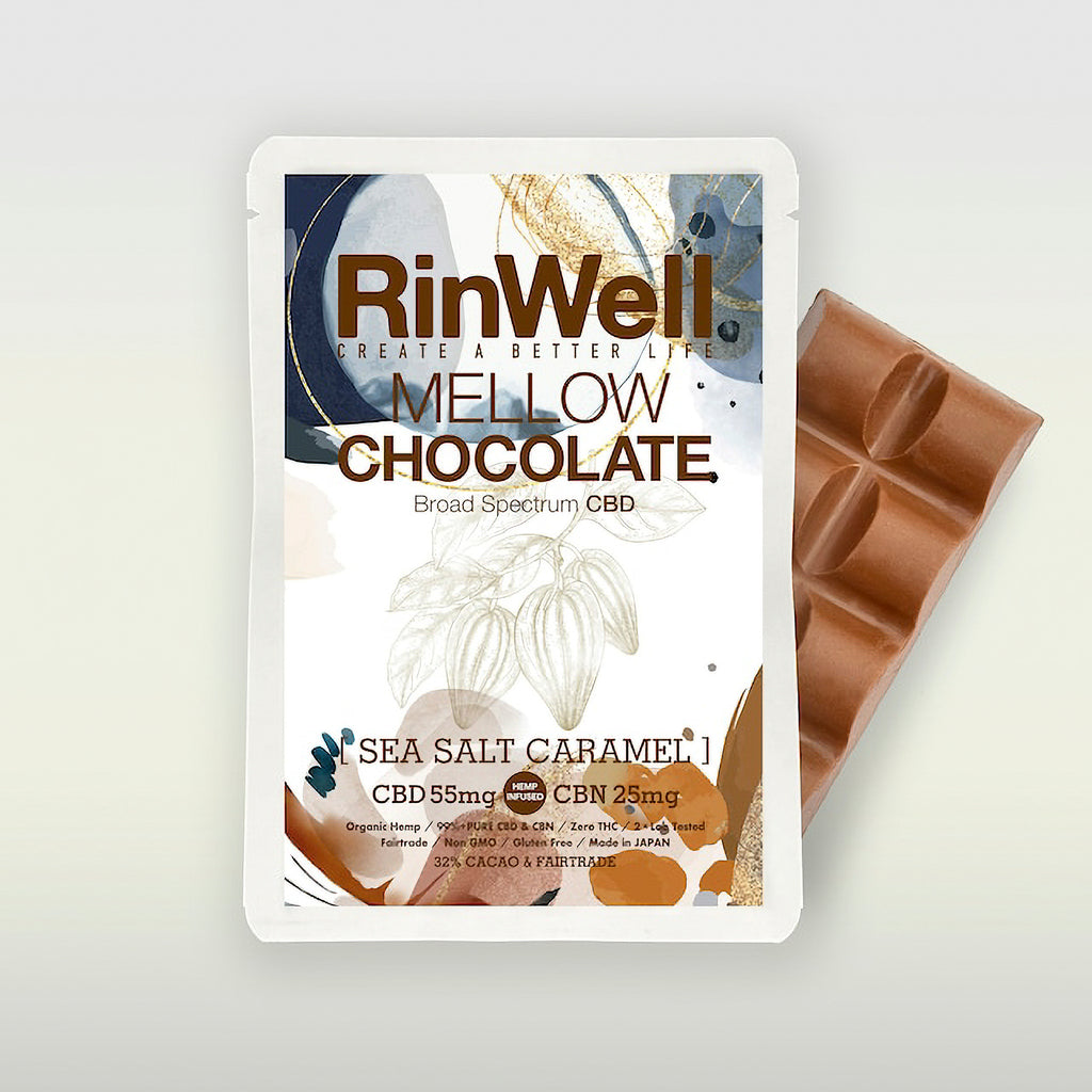 Mellow シーソルトキャラメルチョコレートバー