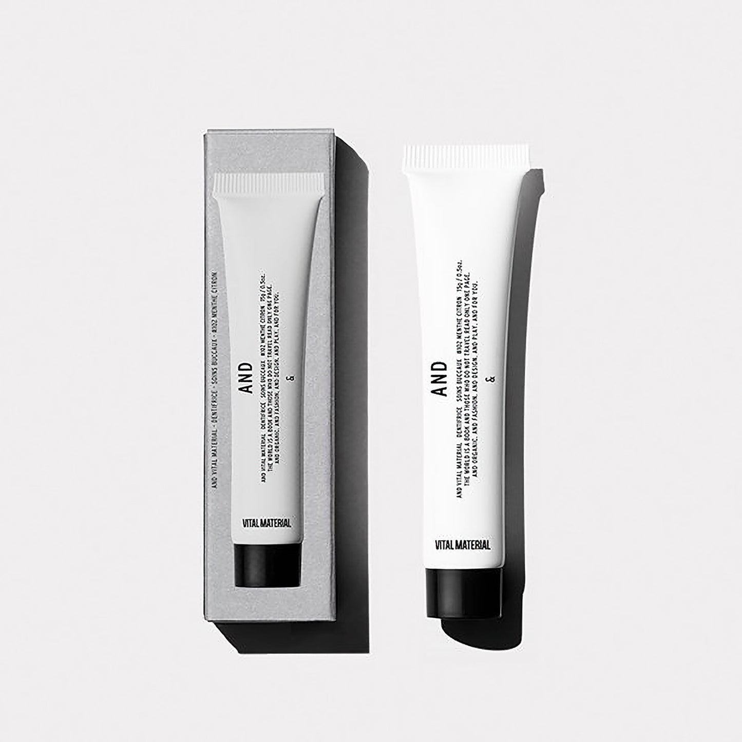レモンミント レギュラー 15g トゥースペースト AND / アンド 　VITAL MATERIAL