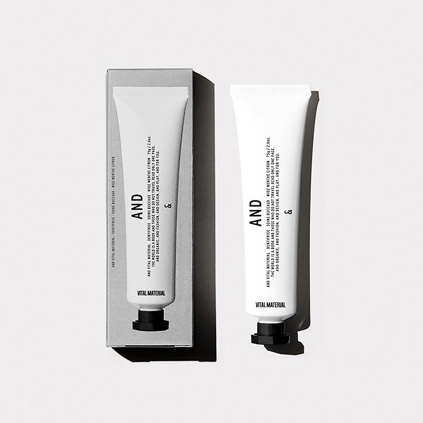 レモンミント レギュラー 75g トゥースペースト AND / アンド 　VITAL MATERIAL