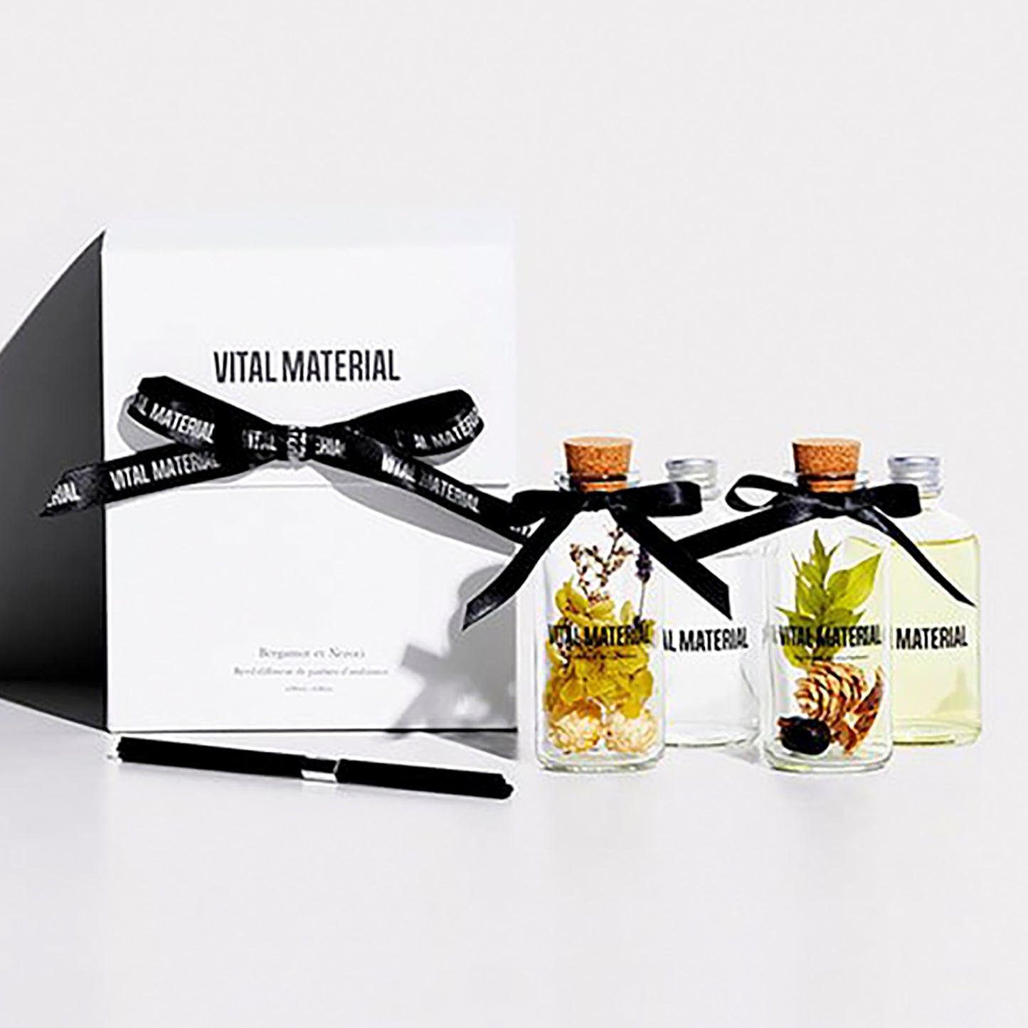 リードディフューザー ミニボトルセット ベルガモット×ネロリ VITAL MATERIAL / ヴァイタルマテリアル