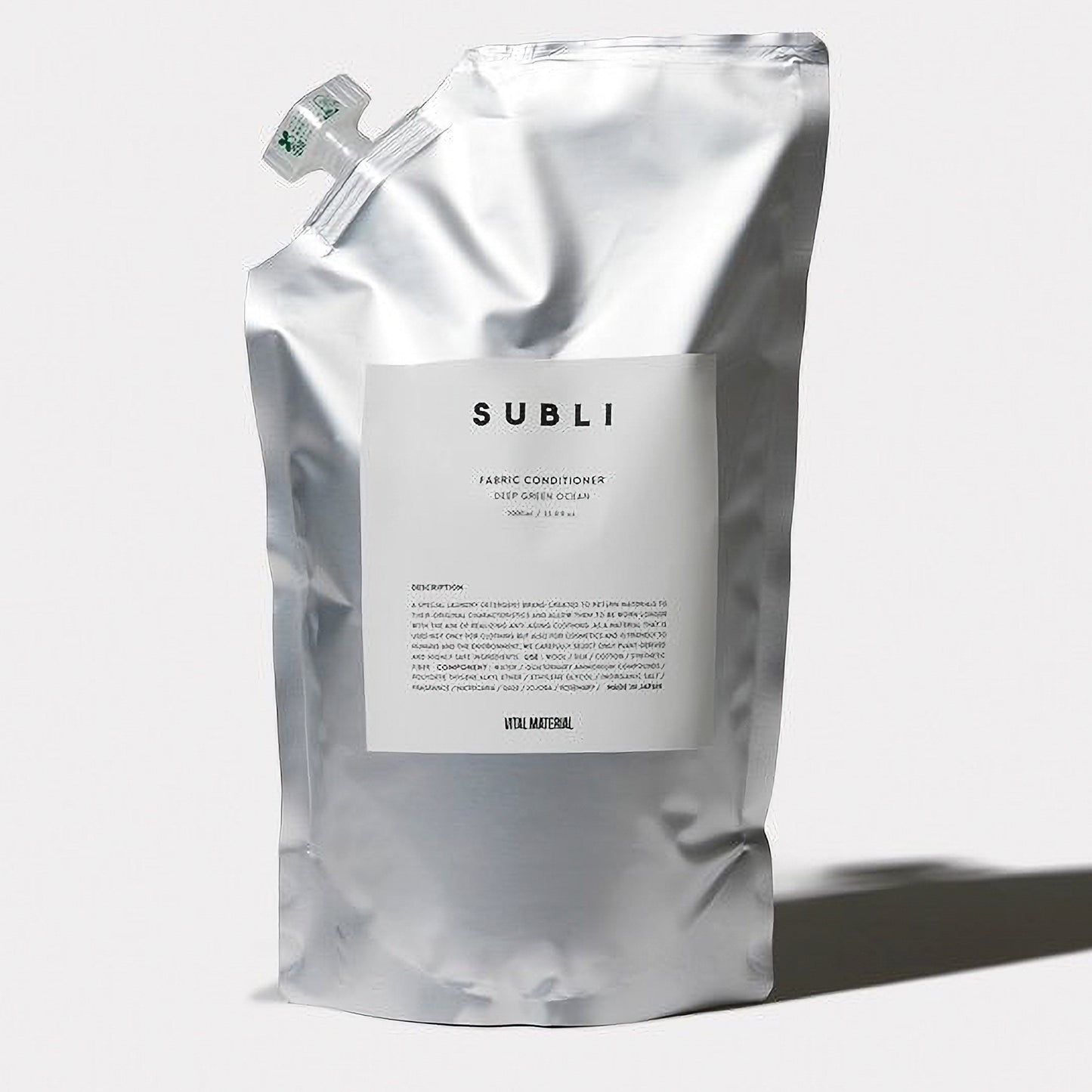 ファブリックコンディショナー リフィル ディープグリーンオーシャン 1000ml SUBLI / サブリ  VITAL MATERIAL