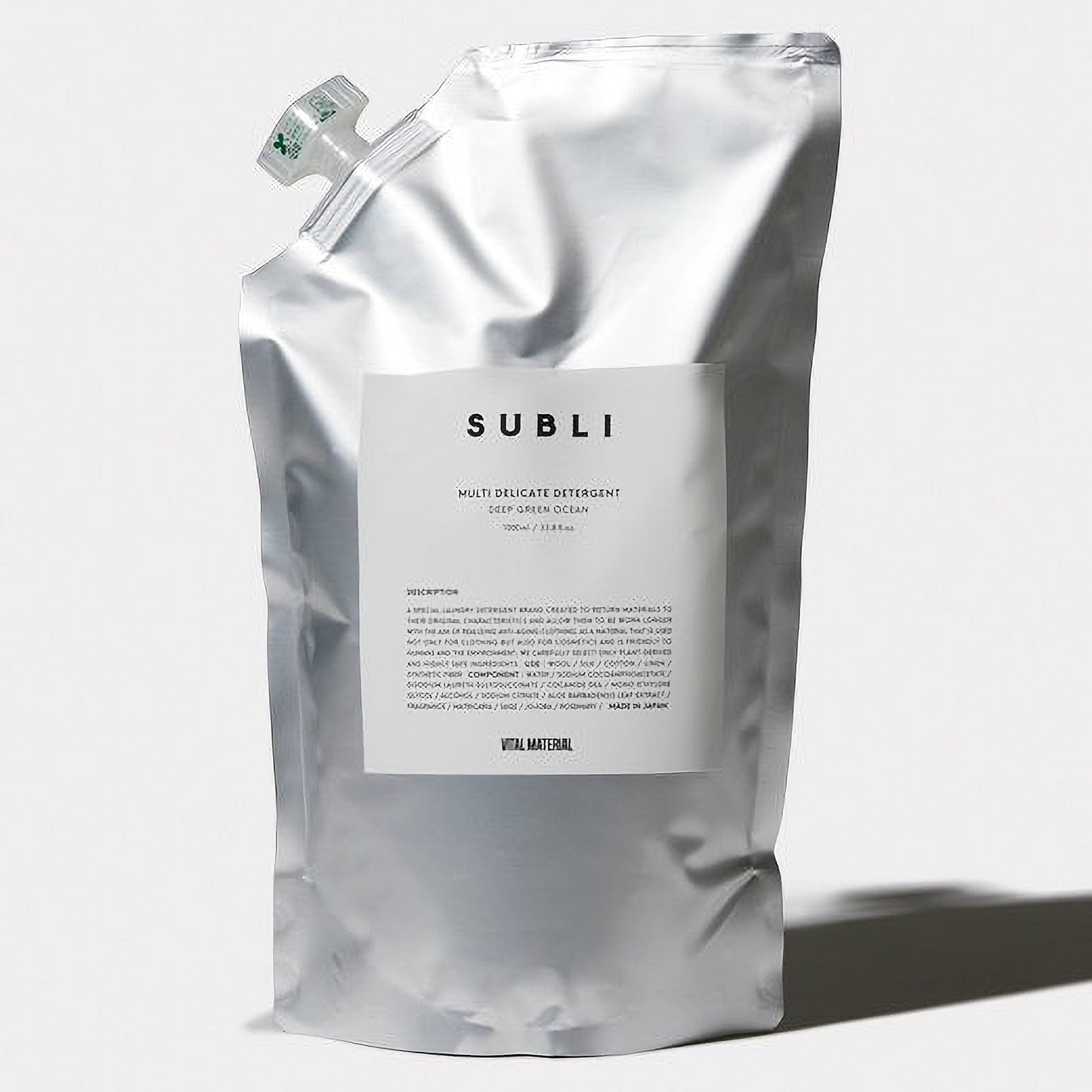 マルチデリケートデタージェント リフィル ディープグリーンオーシャン 1000ml SUBLI / サブリ  VITAL MATERIAL
