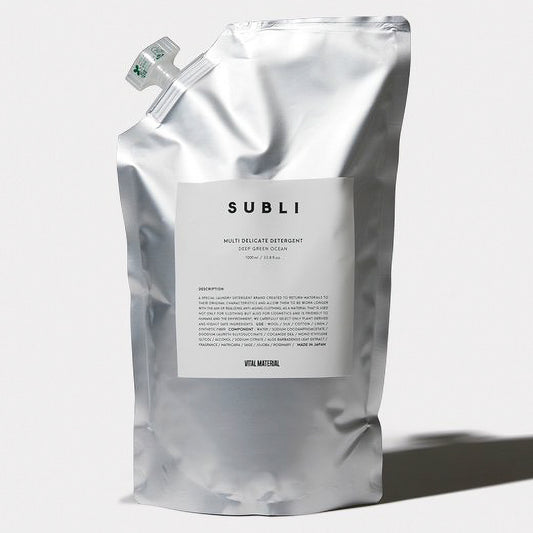 マルチデリケートデタージェント リフィル ディープグリーンオーシャン 1000ml SUBLI / サブリ  VITAL MATERIAL