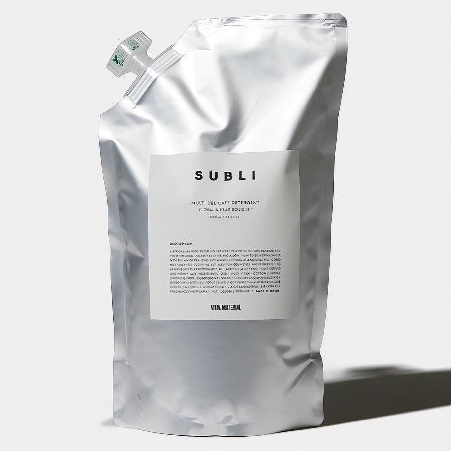 マルチデリケートデタージェント リフィル フローラル&ペアブーケ 1000ml SUBLI / サブリ  VITAL MATERIAL