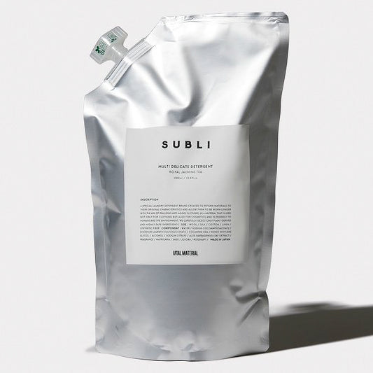 マルチデリケート デタージェント リフィル ロイヤルジャスミンティー 1000ml SUBLI / サブリ  VITAL MATERIAL